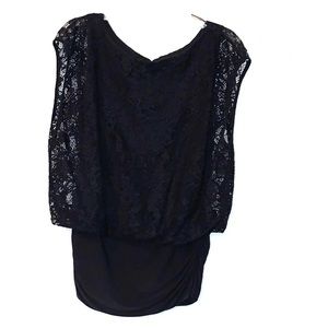 Sleeveless Lace Bubble like Top